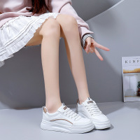 2025春季小白鞋新款韩版ins女学生厚底增高运动板鞋休闲街拍