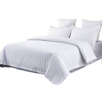 甘柔美缎条全棉被套210*240cm床