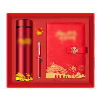 优彩嘉 政治生日纪念套装 本子+杯+笔+徽章 ZZTZ-02 套