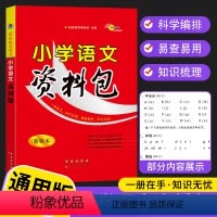 小学语文资料包 小学通用 [正版]小学语文数学英语资料包全国通用版一二 三四 五六 年级知识锦集语法学霸狂记1一6年级公