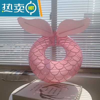 儿童泳圈坐圈可坐防侧翻宝宝婴幼儿游泳圈充气游泳圈INS网红座圈真智力