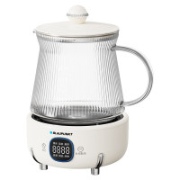 蓝宝(BLAUPUNKT)全玻璃花茶壶 办公室多功能煮茶壶花茶壶BP-HCA5