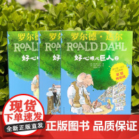 好心眼儿巨人拼音版全套3册罗尔德 达尔彩图注音作品典藏 一年级读经典书目二三年级课外阅读儿童文学绘本读物故事7-10岁拼