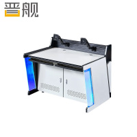 晋舰调度台办公桌指挥中心操作台监控室工作台控制桌DM灯光款双联