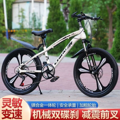 儿童变速山地越野车6-8-12岁中大童单车男女生青少年20寸22寸24寸