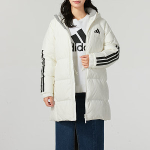 阿迪达斯 (adidas)羽绒服男款女款新款中长款过膝运动外套加厚保暖夹克JG3838 ZP