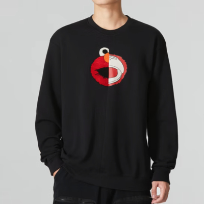 adidas/阿迪达斯新款男女款运动印花保暖套头卫衣 HM9945 C