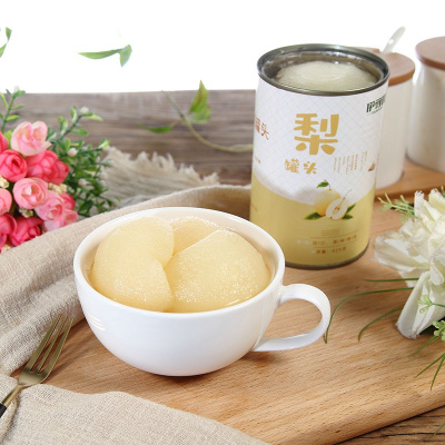 梨罐头新鲜糖水水果罐头混合装整箱烘焙休闲零食糖水梨6罐