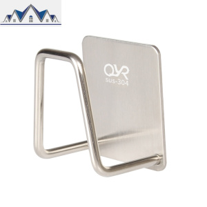 海绵沥水架厨房水池水不锈钢置物架百洁布清洁抹布钢丝球收纳架 三维工匠 海绵沥水架1个装（买2送1）