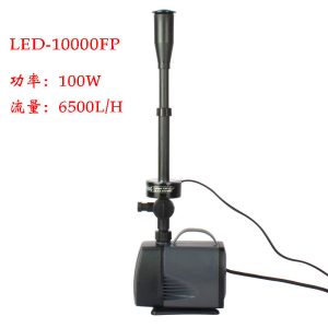 喷泉泵 鱼池园林喷泉泵 锦鲤池景观喷泉造景蘑菇喷泉带LED灯40W