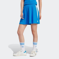 ADIDAS阿迪达斯三叶草裙子运动休闲透气针织女裙半身裙IP0704 D