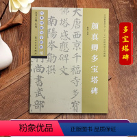 颜真卿多宝塔碑 [正版]颜真卿多宝塔碑 经典碑帖导学教程 颜体楷书书法毛笔字帖 附完整碑文 笔画部首结构讲解 苏州大学出
