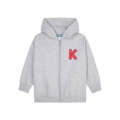高田贤三(Kenzo)男童长袖拉链卫衣儿童运动套装休闲百搭套头衫秋