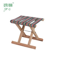 劲脉 露营/旅游/登山帐篷 折叠槐木马扎 24.5*30*31CM把