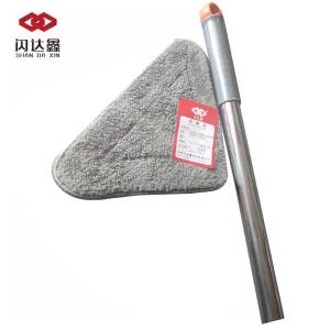闪达鑫 多用途多角度灵活旋转可伸缩三角拖把 21*21*26CM 127cm /个