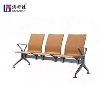 机场椅医院候诊椅公共连排椅高铁车站火车站等候椅 澳舒健 三人位排椅SJ9501 张
