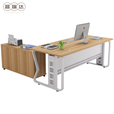 晋瑞达 老板桌办公桌 1600*800*750mm/套