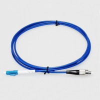 电信级铠装尾纤 单模单芯 光纤跳线LC-FC 防鼠咬阻燃 1条