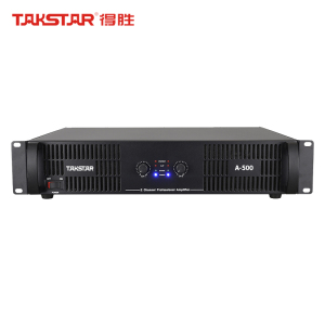 A-500 纯后级功放 会议音频视频设备舞台音响演出工程定阻功放机 双通道模拟功放