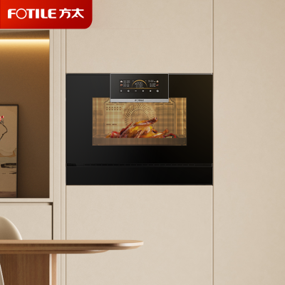 方太(FOTILE)嵌入式蒸烤箱 家用蒸烤炸一体机EP2D 悬浮星空屏背部瓷膜易清洁设计50L大容量前置散热蒸箱烤箱