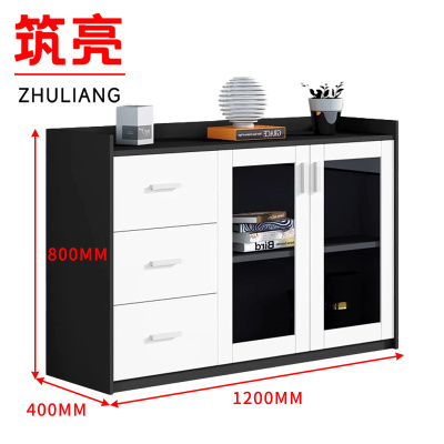 筑亮 玻璃矮柜 B120 台