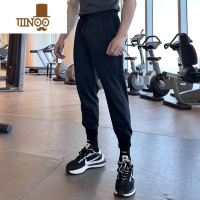 YANXU运动裤男士速干美式休闲健身跑步训练服篮球长裤弹力潮流九分裤子