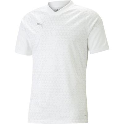 彪马(Puma)男士运动T恤透气排汗压缩干爽训练服团队杯比赛套装球