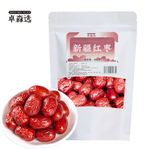 卓森选 新疆红枣 500g/袋