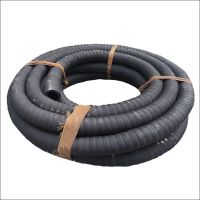 盛京联硕黑色橡胶钢丝管抽沙管排污管 内径152mm[6寸]10米 根