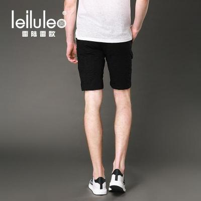 夏季2018新款休闲短裤男薄款松紧腰运动短裤时尚韩版纯色男式裤子