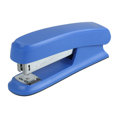 齐心 B2982 舒适防滑订书机 12# 20页 蓝