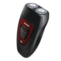 飞利浦电动剃须刀 两刀头小巧便携全自动旋转式胡须刀 PQ206