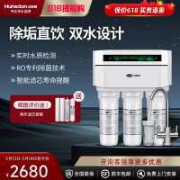 汉斯顿/Hunson家用厨下直饮RO反渗透净水器净水机1503 双膜双水直饮 滤芯更换提醒