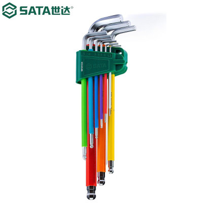 世达(SATA)内六角扳手套装09101CH(单位:套)
