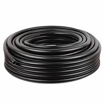 盛京联硕高分子高压胶管耐酸碱橡胶管防爆抗压气管 内径8mm 耐压25公斤 50米 卷