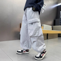 男童春秋款裤子2026新款儿童休闲工装裤中大童春季男孩春装运动裤