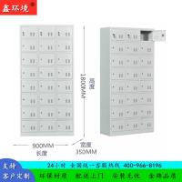 鑫环境 加厚二十四门更衣柜铁皮柜储物柜浴室衣柜员工衣柜储物柜铁皮带锁储存柜健身房更衣柜室宿舍衣柜