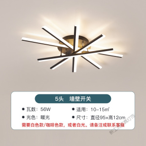 苏宁放心购 2020年新款客厅灯 简约现代大气led吸顶灯创意北欧卧室灯灯具套餐