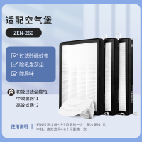 适配AIRBURG空气堡滤芯新风过滤网[ZEN-260]一套4片