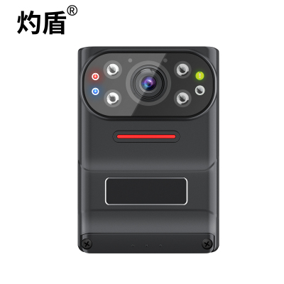 灼盾DSJ-F4 小型高清胸前佩戴记录仪 黑色 32G