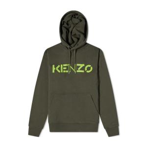 高田贤三(Kenzo)纯棉加绒卫衣男长袖连帽带帽徽标印花休闲oversiz