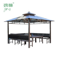 劲脉 户外遮阳棚 桌椅+2.6*2.6*2.1M 顶