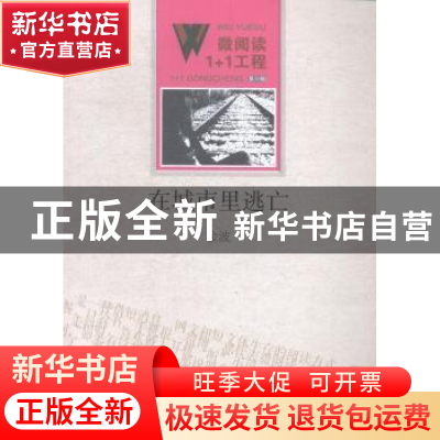 正版 在城市里逃亡 金波[著] 百花洲文艺出版社 9787550010468 书