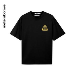 [1件5折价:79.5]美特斯邦威狮子王印花短袖T棉情侣装上衣圆领