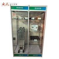 苏宁 质凡 玻璃展示柜陈列柜样品展示柜1000*350*1800mm