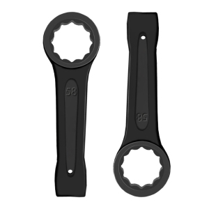 立伟铁牛敲击梅花扳手58mm/把