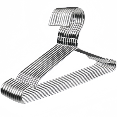 依韵珂不锈钢衣架40cm10个组