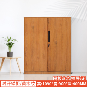 汉诺鑫威办公室文件柜资料档案铁皮柜子储物带锁财务铁柜书柜阳台矮柜