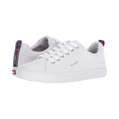 TOMMY HILFIGER休闲百搭皮革板鞋女鞋懒人鞋舒适运动鞋周末出游时