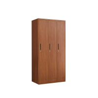 合祥源 ZTJ-YG07 三门更衣柜 木纹 900*500*1850mm 单位:组